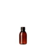 Plastenka SIROP 100 ml 28 ROPP PET rjava