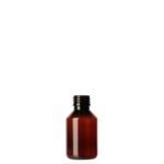 Plastenka VERAL 100 ml 28 ROPP PET rjava